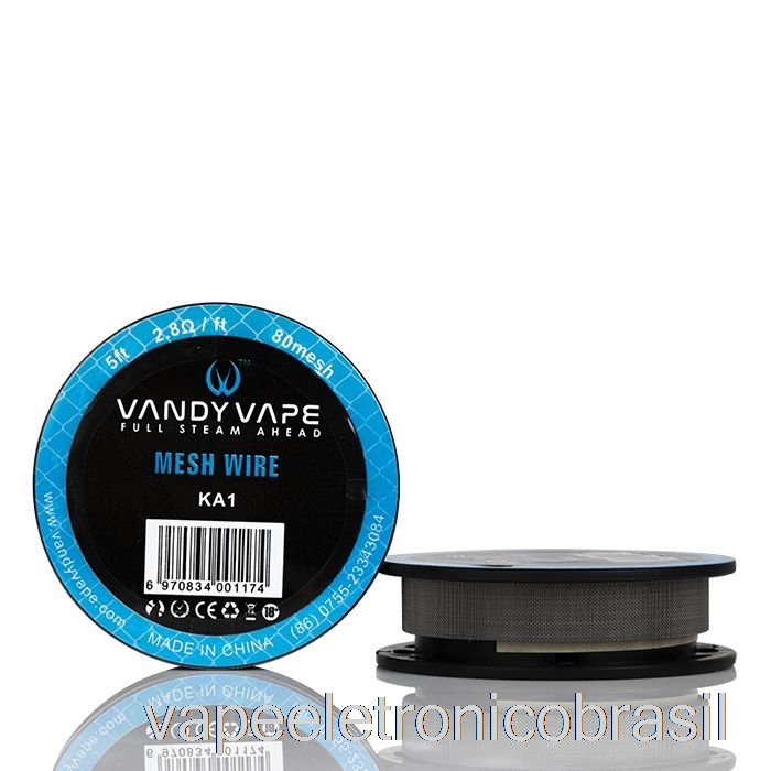 Carretéis De Fio De Malha Vape Eletrônico Vandy Vape - 5 Pés 2.8ohm 80mesh Ka1